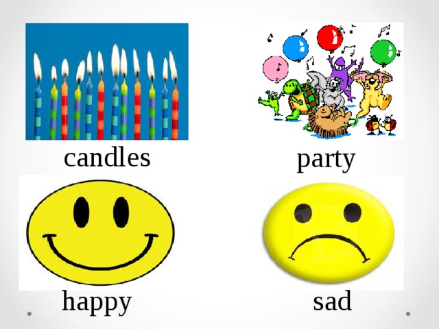 Счастливый на английском. Candles Party Happy Sad. Happy Sad. Транскрипция Candles Party Happy Sad. Свеча на английском языке.