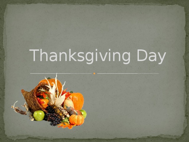 Thanksgiving Day 