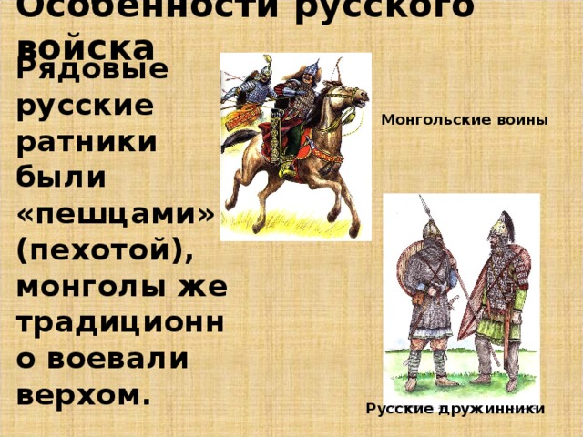 Презентация монгольское нашествие на русь 6 класс фгос пчелов