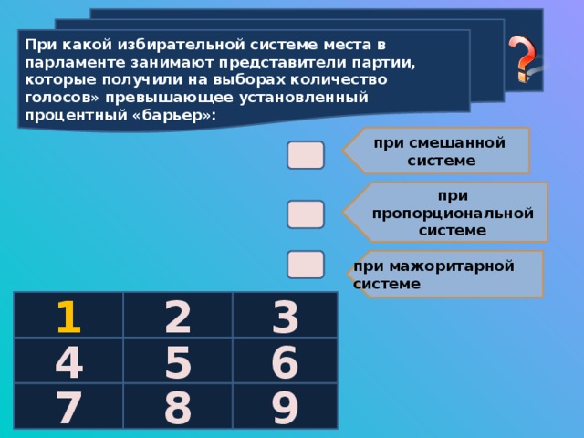 Число голосов. Представители партий на выборах. Барьер в пропорциональной системе. По какой избирательной системе место в парламенте занимают. Количество мест полученных партией в парламенте.