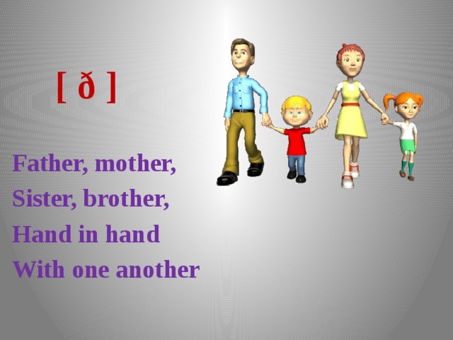 Mom i sister. Стихотворение mother father sister brother. Стих mother father sister brother hand in hand with one another. Mother father стих. Английский стишок father mother sister brothers.