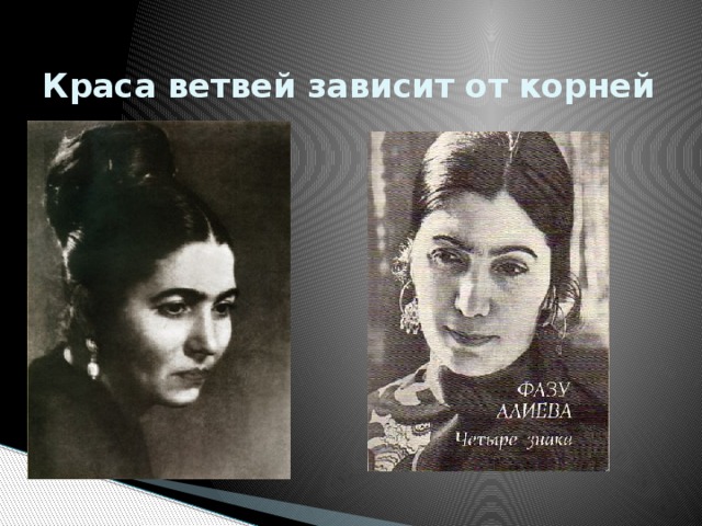 Фазу алиева презентация