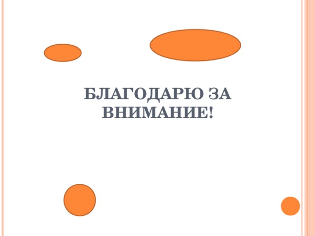  БЛАГОДАРЮ ЗА ВНИМАНИЕ! 