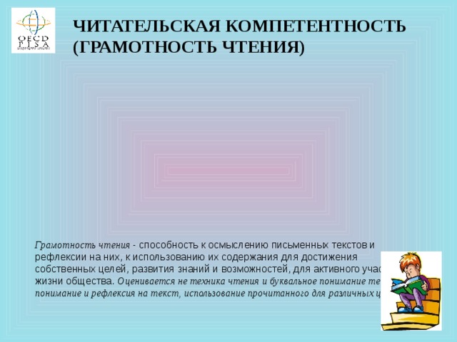 Компетентности читательской грамотности