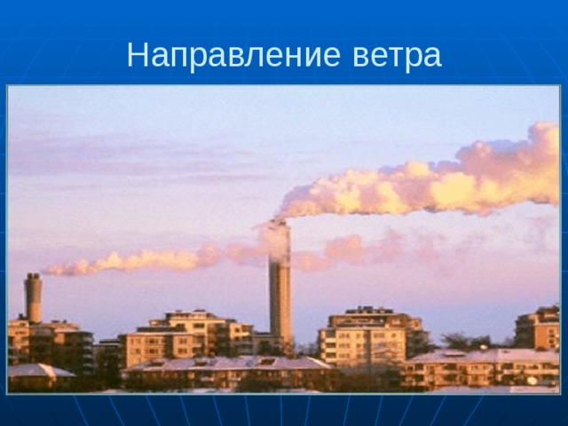 Направление ветра 
