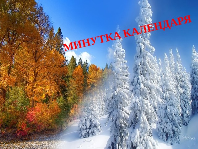 МИНУТКА КАЛЕНДАРЯ 