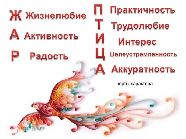 черты характера 