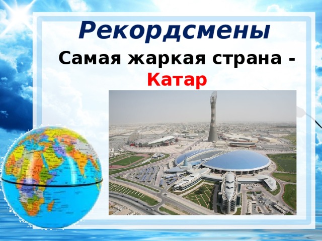 Самая жаркая страна