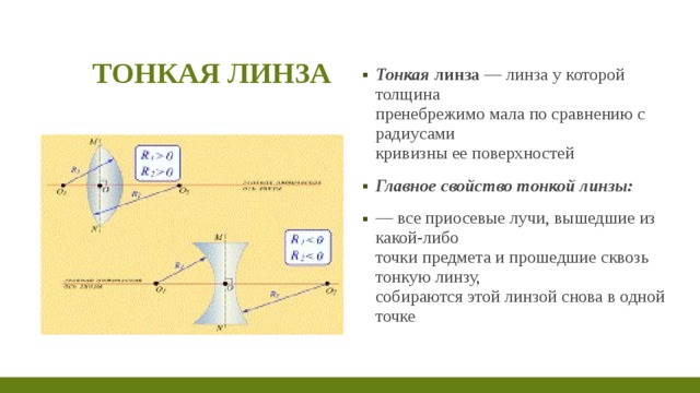 Тонкая линза