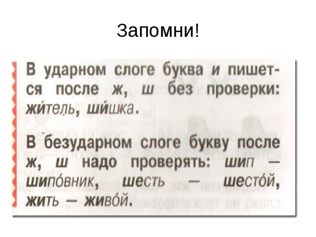 Правописание гласных в ударных и безударных слогах 1 класс презентация