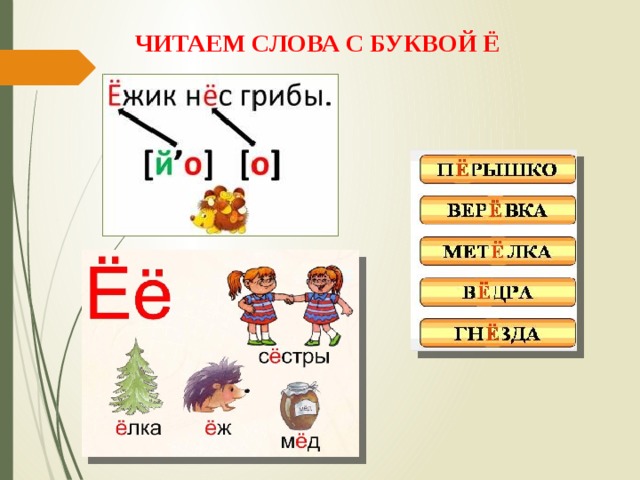 Слова на т заканчивающиеся на е