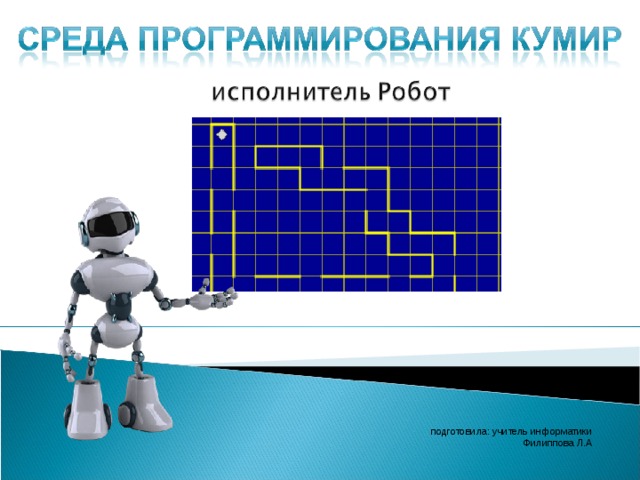 Исполнитель робот презентация