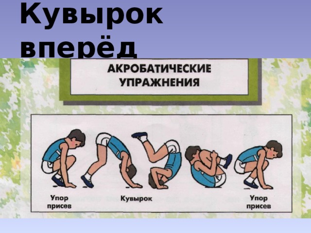 Назад 5 вперед. Кувырок вперед. Техника кувырка вперед. Кувырок вперед в упор присев. Кувырок вперед в группировке техника выполнения.