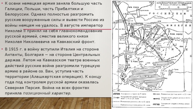 В результате отображенной на схеме операции российские войска заняли львов