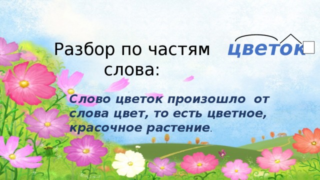 Цвет разбор