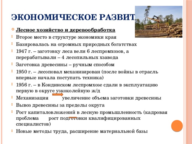 ЭКОНОМИЧЕСКОЕ РАЗВИТИЕ