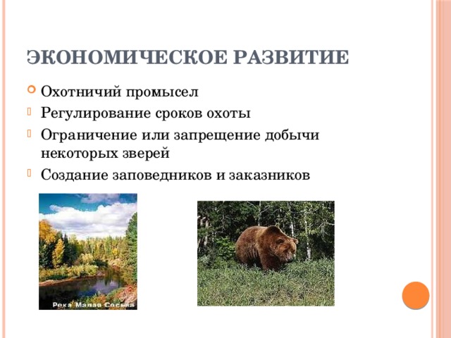 ЭКОНОМИЧЕСКОЕ РАЗВИТИЕ