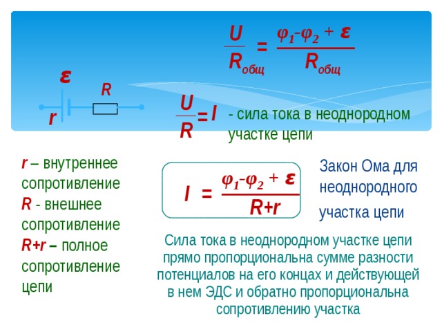 Внешнее сопротивление цепи. Внутреннее сопротивление формула. Внешнее и внутреннее сопротивление формула. Как определить внешнее сопротивление цепи. Формула внутреннего сопротивления через силу тока и сопротивление.