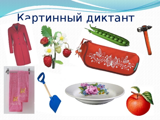 Картинный диктант 