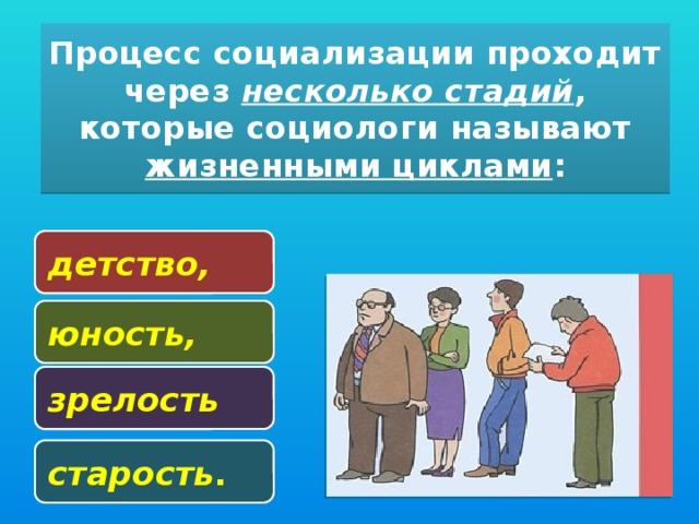 Социализация личности обществознание 10 класс презентация