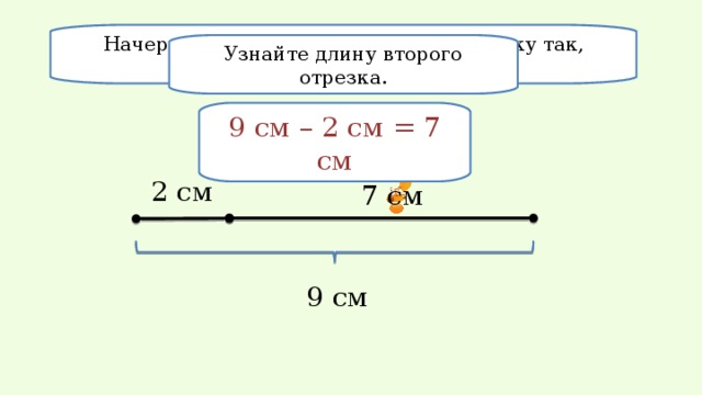 Отрезок 9. Начерти два отрезка длиной 9 см. Начертить два отрезка один из которых. Начерти два отрезка длина. Начерти два отрезка один длиной 5 см.