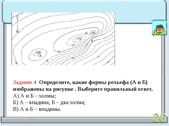 Определи какие формы поверхности изображены на рисунке дай советы как можно человеку использовать