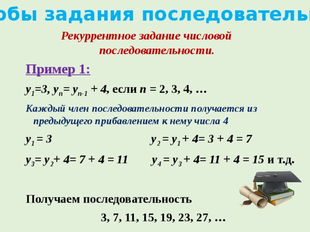 Урок числовые последовательности 9 класс. Последовательность Алгебра 9 класс объяснение. Способы задания числовой последовательности. Числовая последовательность задания. Числовая последовательность формулы.