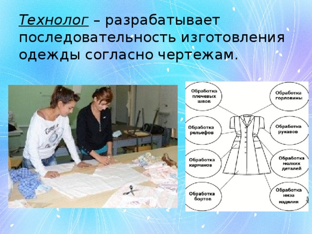 Конструирование одежды 6 класс