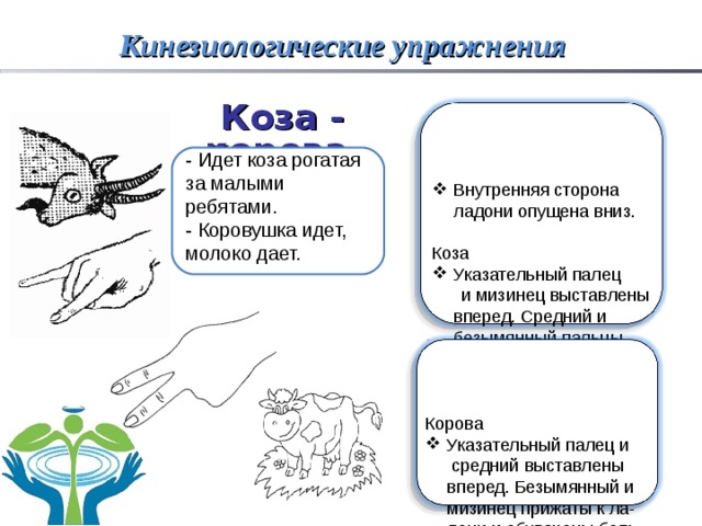 Упражнения коза. Кинезиологические упражнения коза корова. Пальчиковая гимнастика коза заяц. Пальчиковая гимнастика коза. Пальчиковая гимнастика козлик.