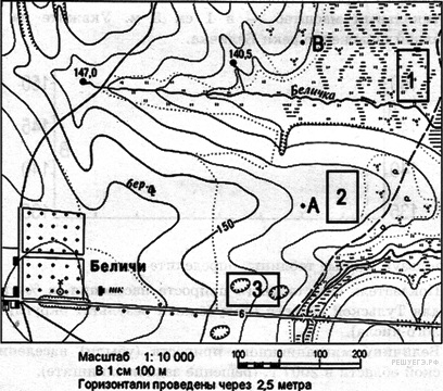 План местности егэ география