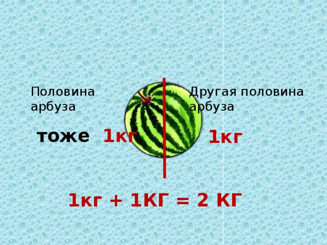 Пол арбуза пол лимона пол часа пол парты