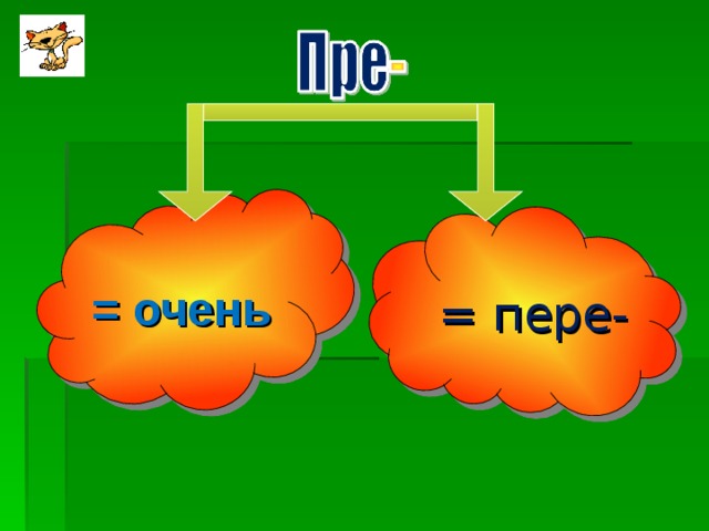 = очень = пере- 