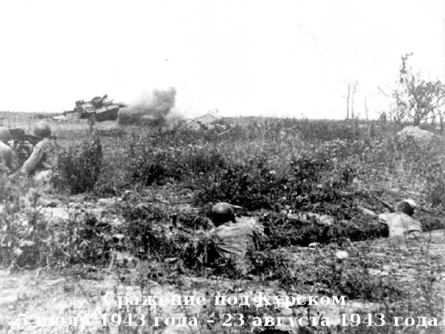 Сражение под Курском 5 июля 1943 года – 23 августа 1943 года  
