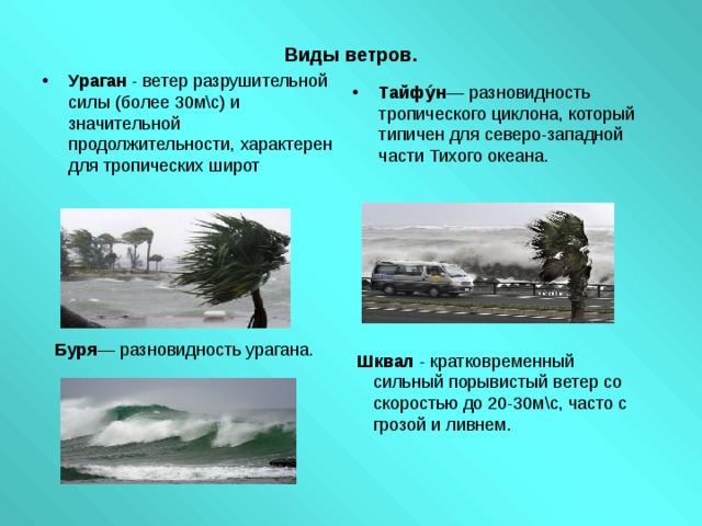 Определение ветров география. Виды ветра. Виды ветра названия. Презентация на тему ветер. Ветра и их характеристика.