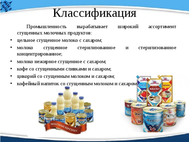 Классификация кисломолочных продуктов схема