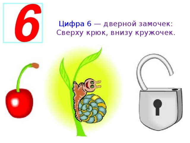 Образ цифры 6