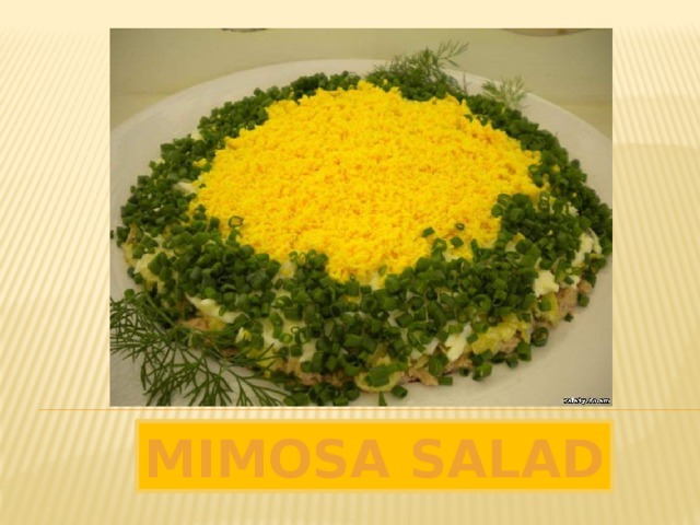 Mimosa salad
