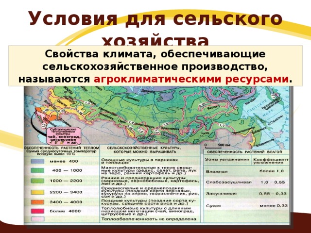 Агроклиматические ресурсы воронежской области презентация