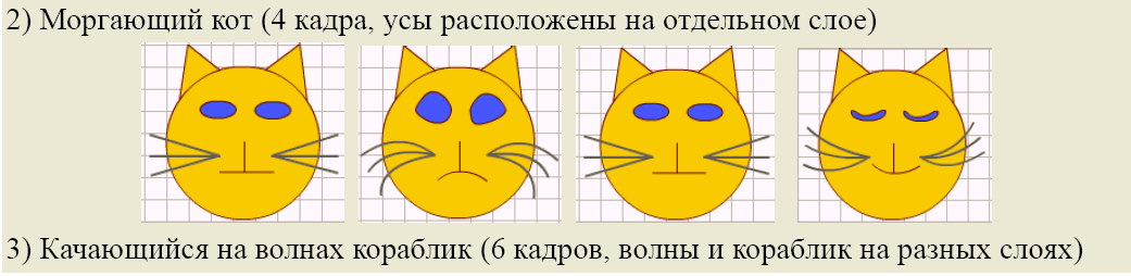 Рисунок подмигивающий кот