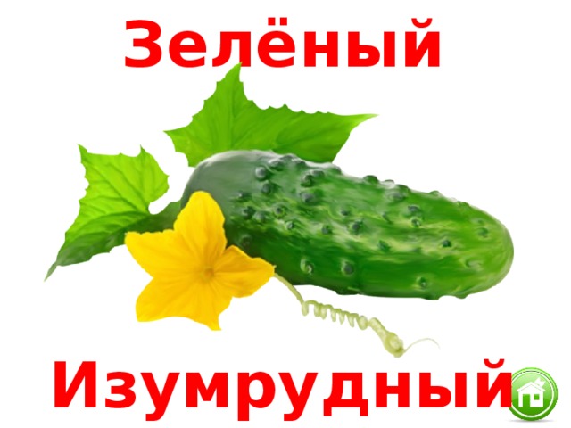 Зелёный Изумрудный 