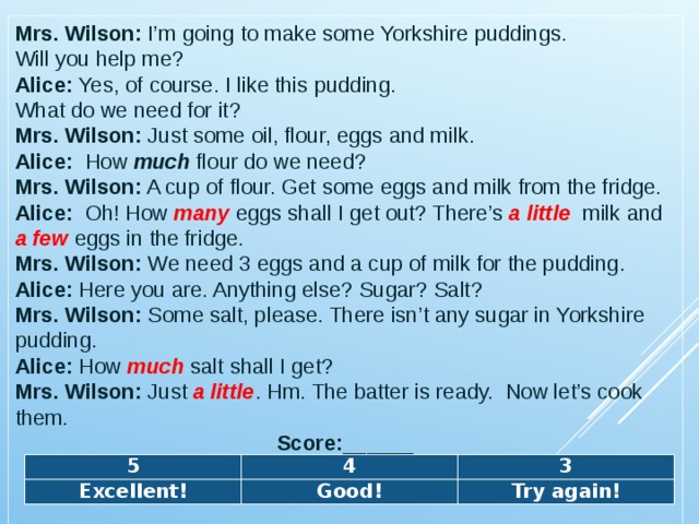 Yes i fill. Предложения с little. Eggs much или many. Предложение there are a little. Milk much или many.