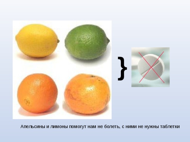} Апельсины и лимоны помогут нам не болеть, с ними не нужны таблетки 