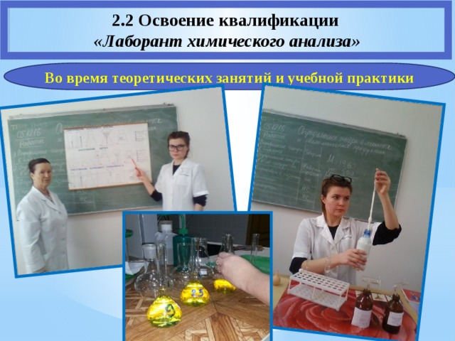 План стажировки лаборанта химического анализа
