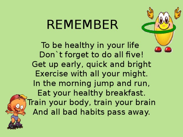 How healthy are my classmates проект по английскому
