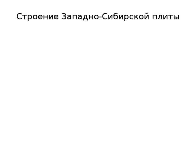 Строение Западно-Сибирской плиты