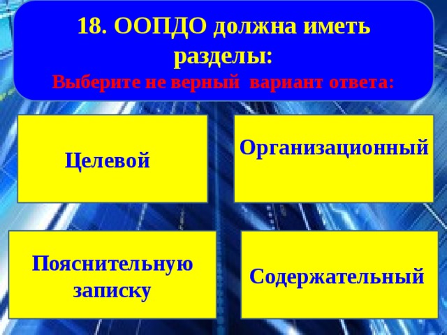 Какой должна быть цель проекта выберите все правильные варианты ответов