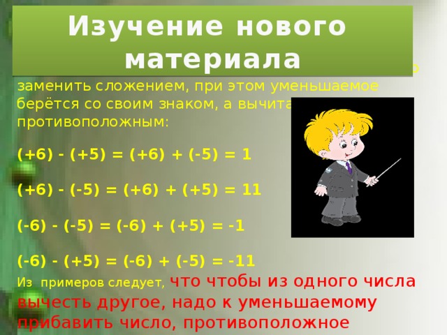 Найдите разность целых чисел. Вычитание целых чисел. Правило вычитания целых чисел. Вычитание целых чисел 6 класс. Вычитание целых чисел 6 класс правило.