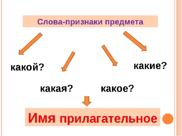 Презентация слова предметы слова признаки