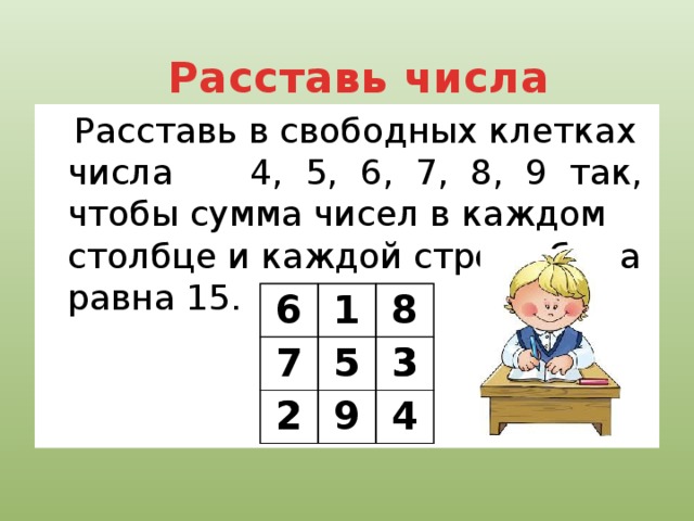 Число расстановок