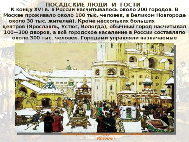 Городское население в 17 веке. Городское население в 17 веке в России. Посадские люди это в истории России. Городское население в Московской Руси.